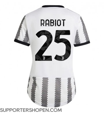 Juventus Adrien Rabiot #25 Hemma Matchtröja Dam 2022-23 Kortärmad